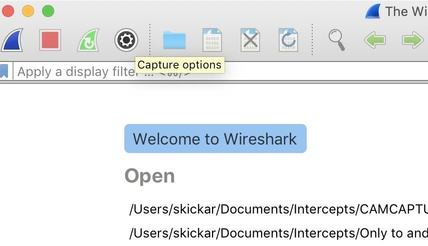 Gián điệp truy cập từ điện thoại thông minh với thủ thuật Wireshark