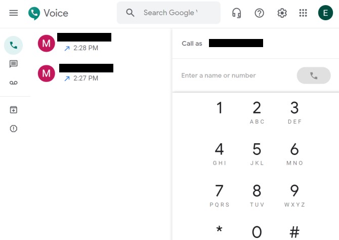 Cuộc gọi chuyển tiếp của Google Voice