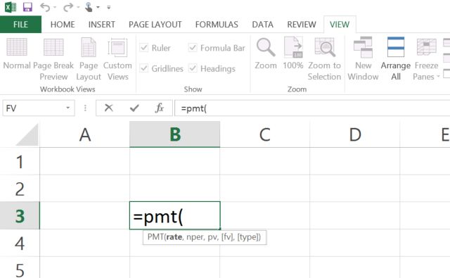  PMT—Payment