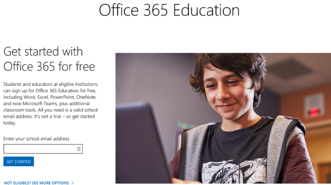 Sinh viên có thể nhận Office 365 miễn phí hoặc giảm giá lớn thông qua trường học hoặc trường đại học của họ