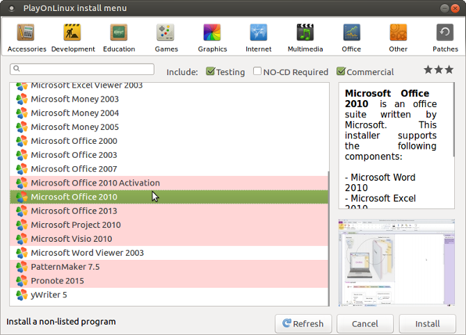 Cách cài đặt Microsoft Office trên Linux - dongthoigian