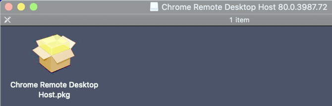 chrome remote desktop mac ox 10.9.5