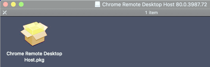 Chrome Remote Desktop Cài đặt Mac