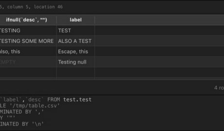 Export a CSV