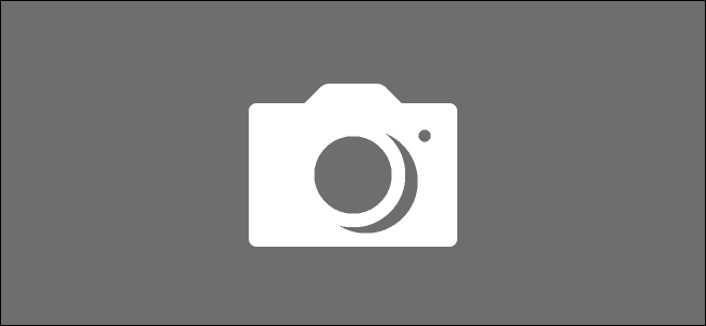 Logo màn hình giật gân của ứng dụng Camera trên Windows 10.