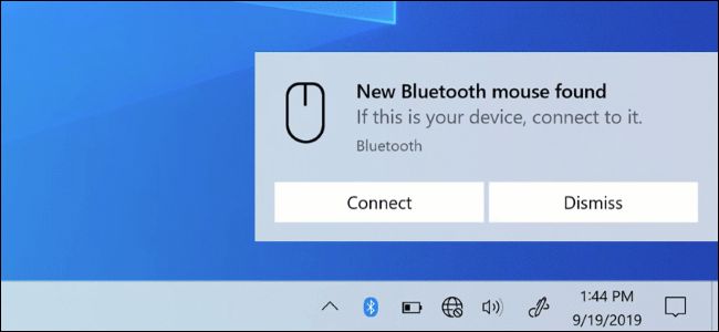 Thông báo Cặp Bluetooth 