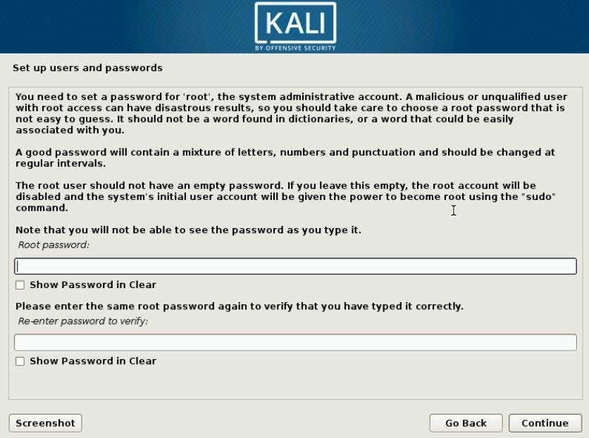 Cài đặt Kali Linux