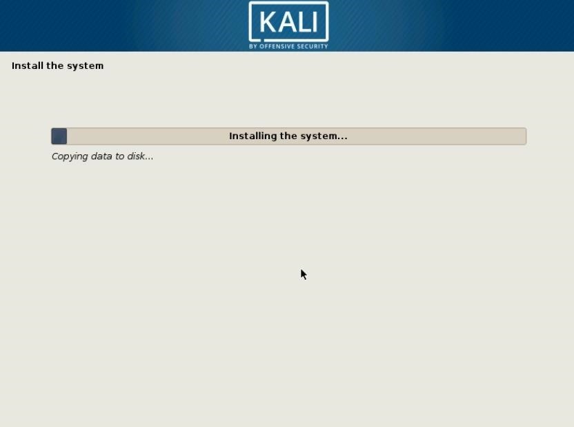 Cài đặt Kali Linux