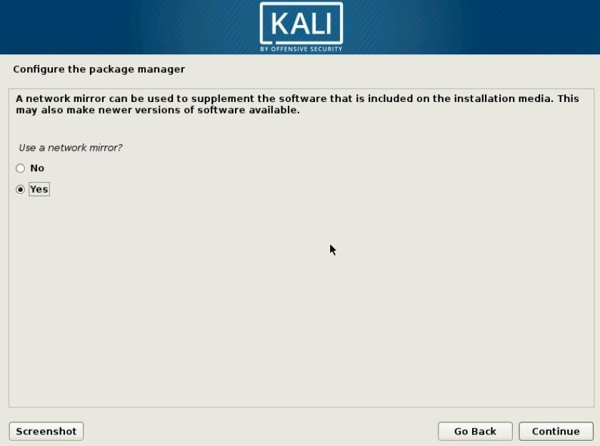 Cài đặt Kali Linux