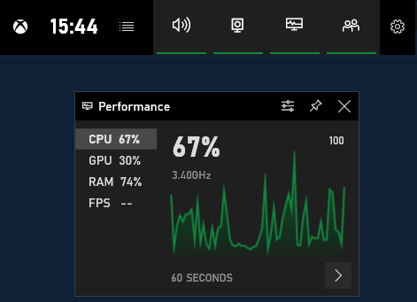 Máy đếm tiền Windows 10 FPS