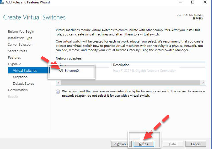  Create Virtual Switches 