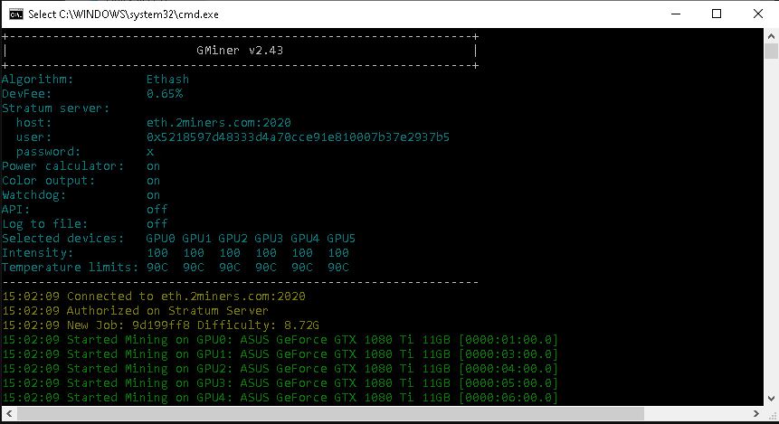 GMiner V2.43