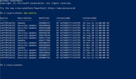 powershell 13 lenh co ban