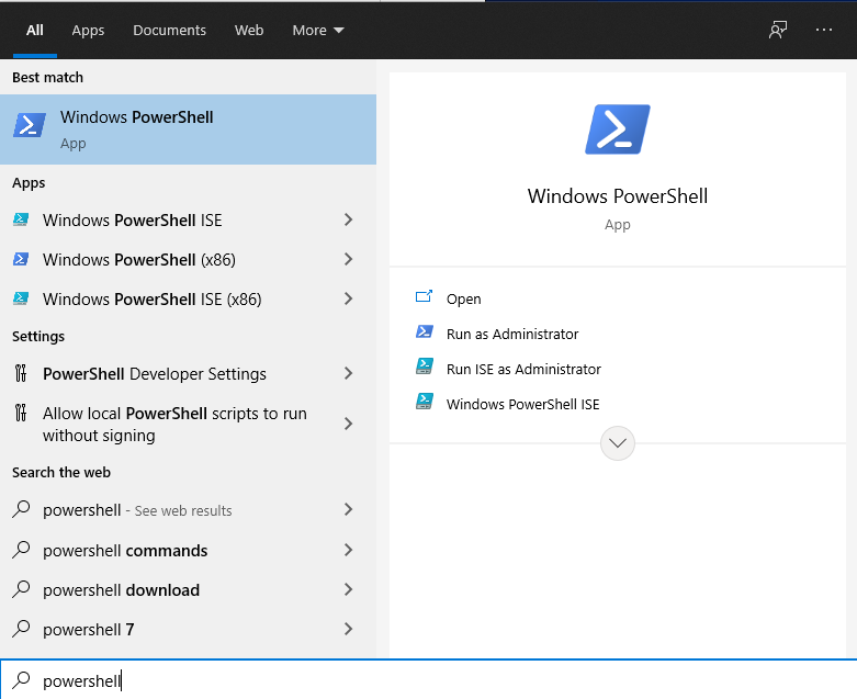 powershell ise