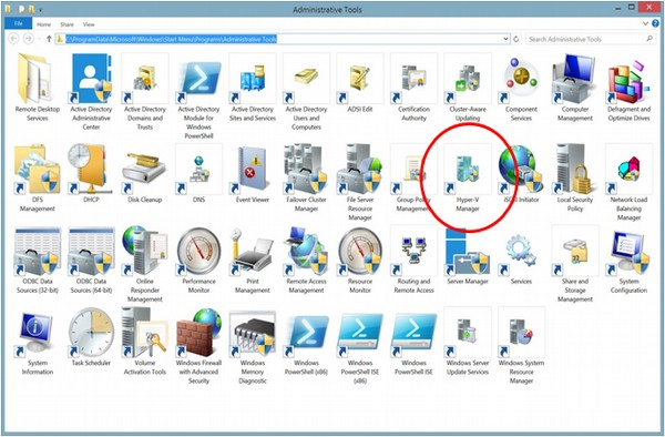 Trình quản lý Hyper-V