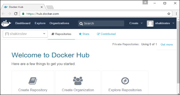 Docker - Trung tâm hub