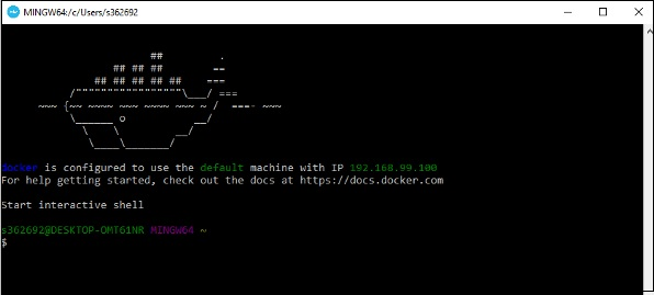 docker toolbox