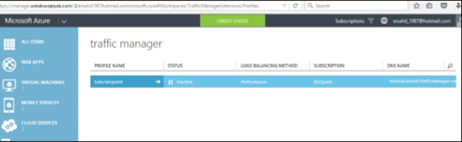 azure traffic manager