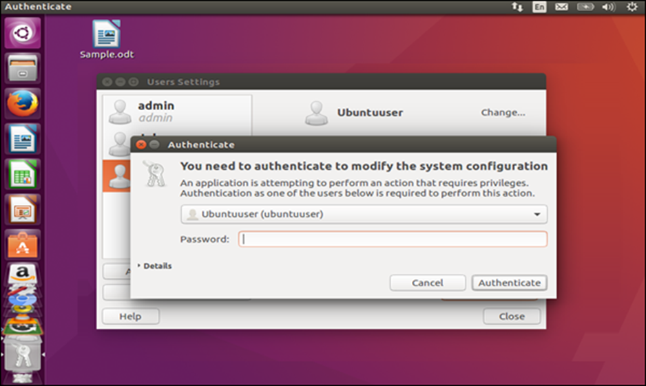 quản lý quyền user ubuntu