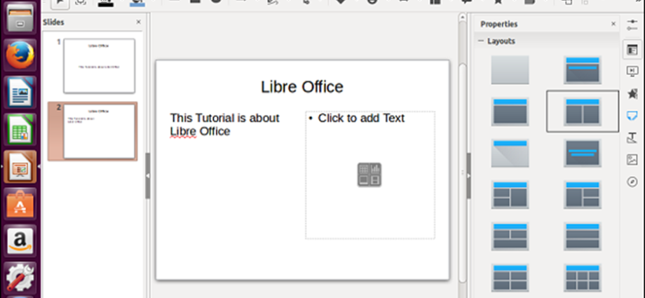 Ubuntu - LibreOffice
