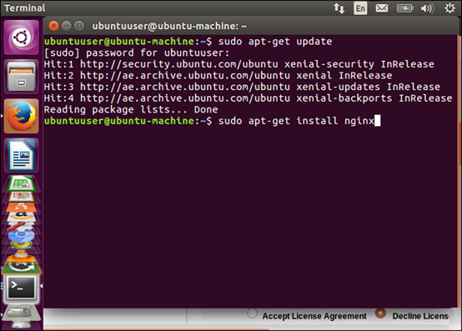 Ubuntu - Phát triển nginx