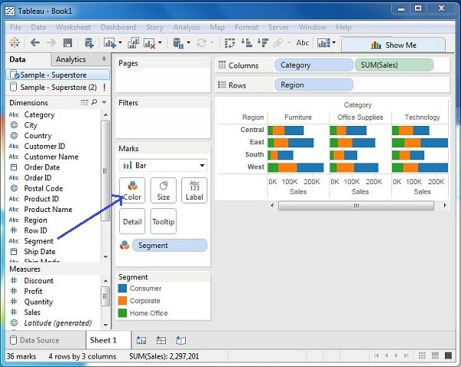 Tableau - Bắt đầu 