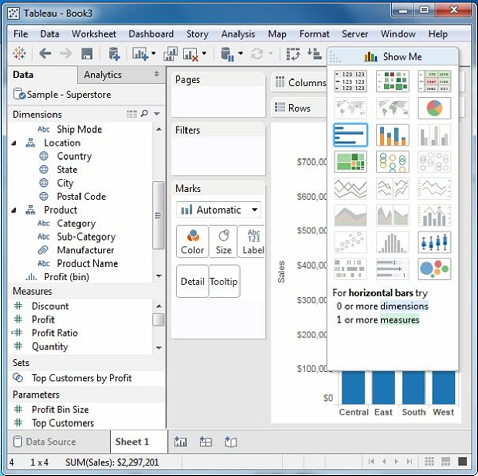 Tableau - Dòng thiết kế 