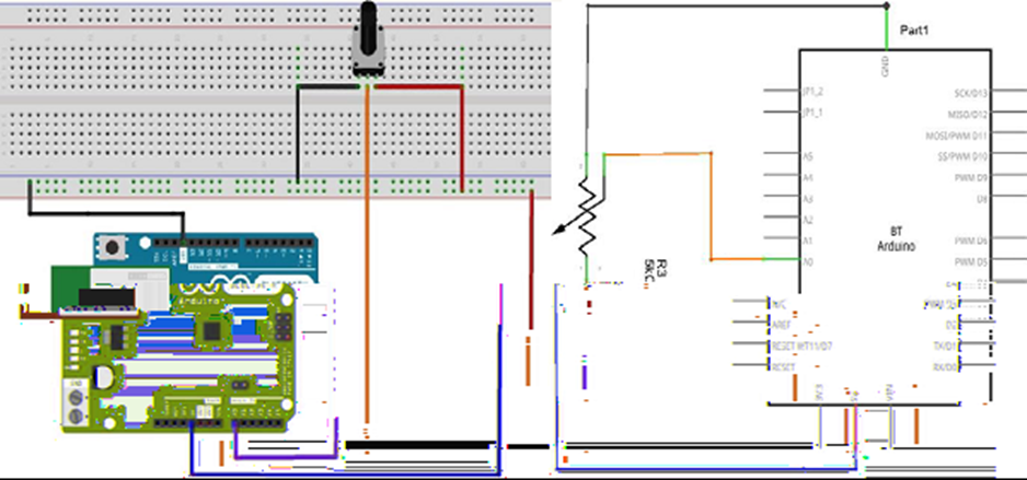 Arduino - Đọc điện áp tương tự 