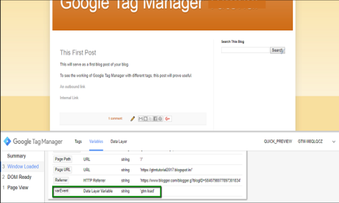 google tag manager