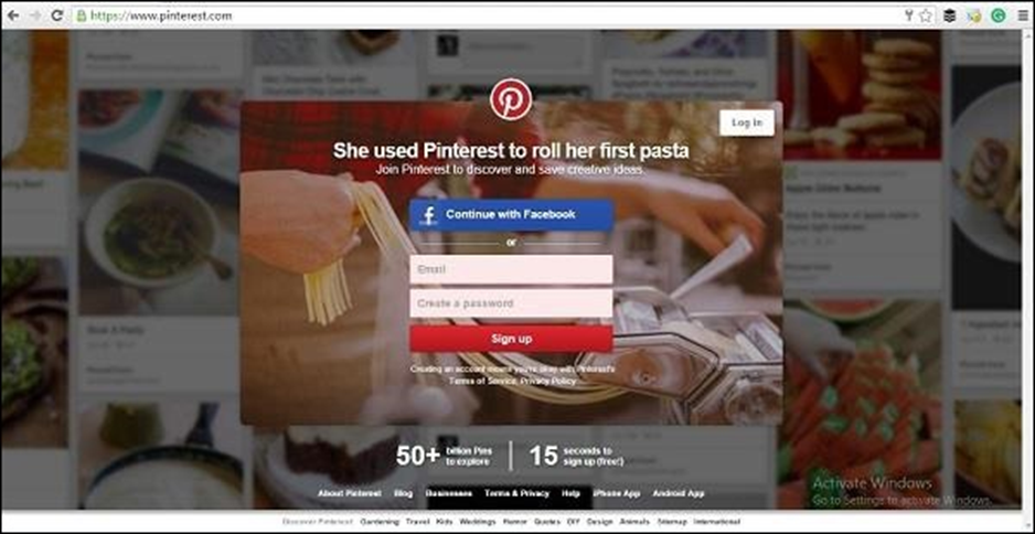 Pinterest Marketing - Cài đặt tài khoản