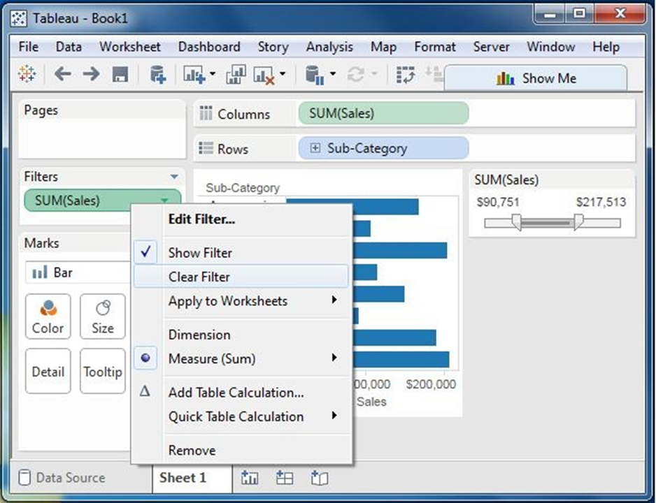 Clear apply. Как в Tableau открыть меню. Hide Filters Tableau. Top n Filter Tableau. Как в Tableau отфильтровать одно значение переменной.