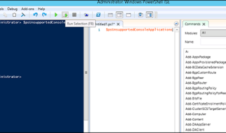 windowa server 2012 powershell