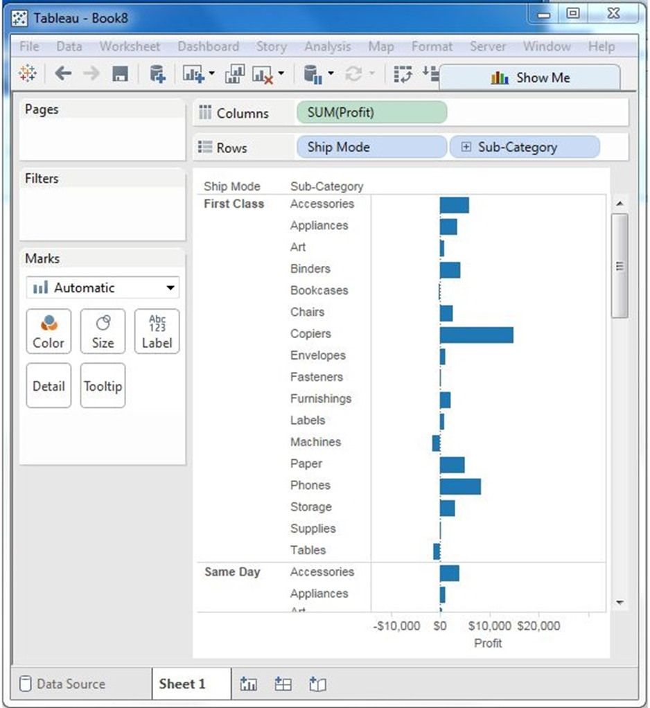 Tableau - Bộ lọc cơ bản