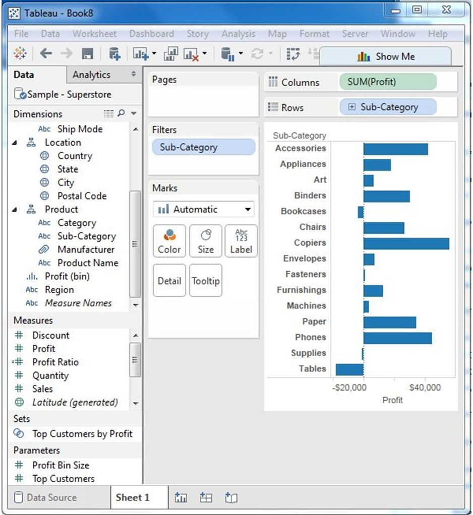 Tableau - Bộ lọc cơ bản