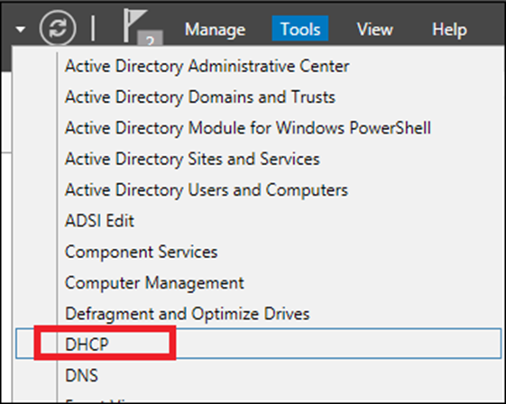 Phạm vi triển khai của DHCP 