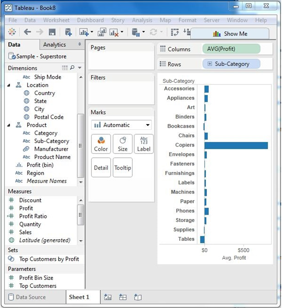 Tableau - Bộ lọc cơ bản