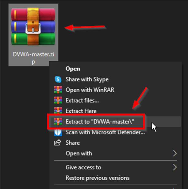 Cách Cài Đặt DVWA Trong Windows 10.