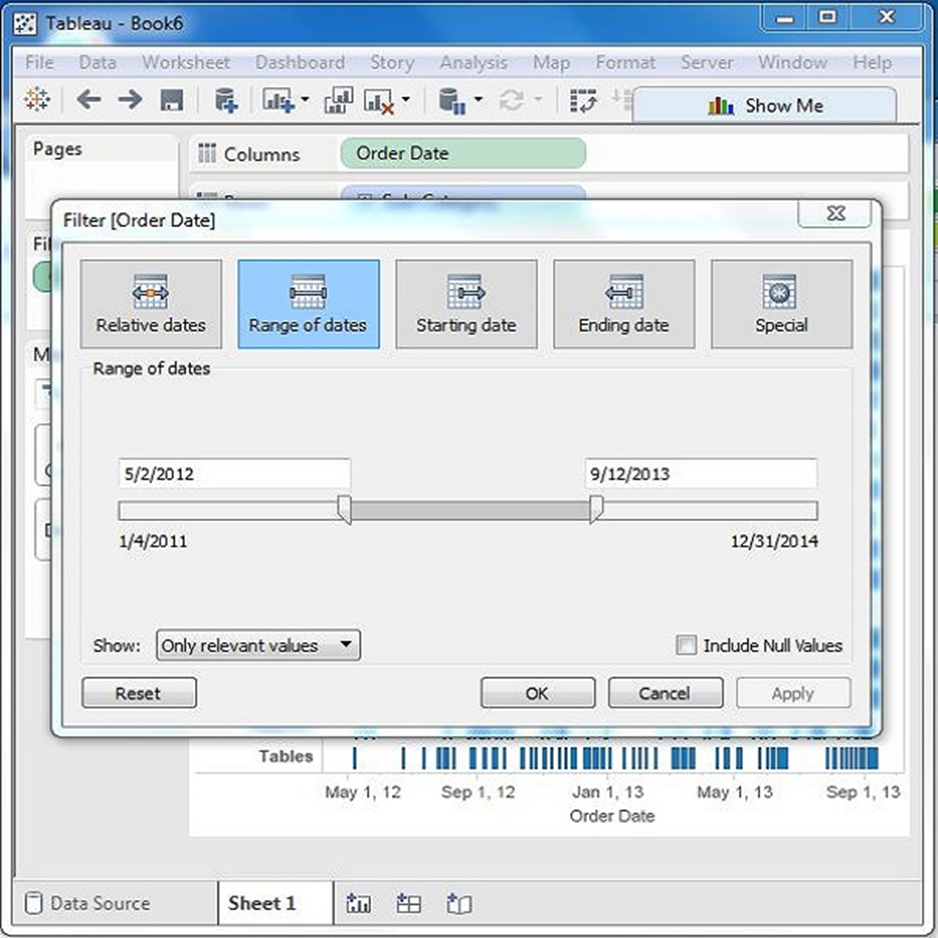 Tableau - Bản đồ cây