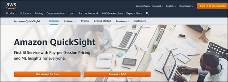 Hướng dẫn AWS Quicksight