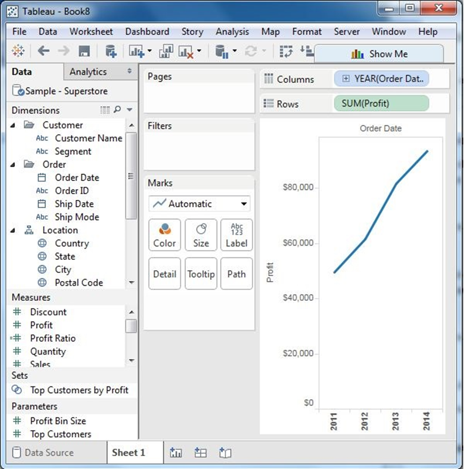 Tableau - Bộ lọc cơ bản