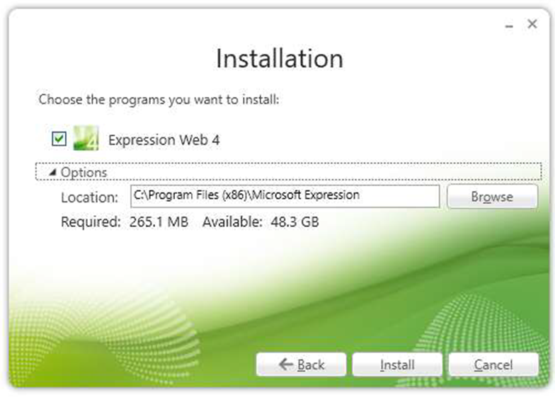 Microsoft Expression Web