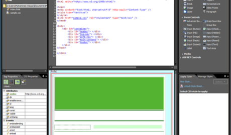 HTML Layout