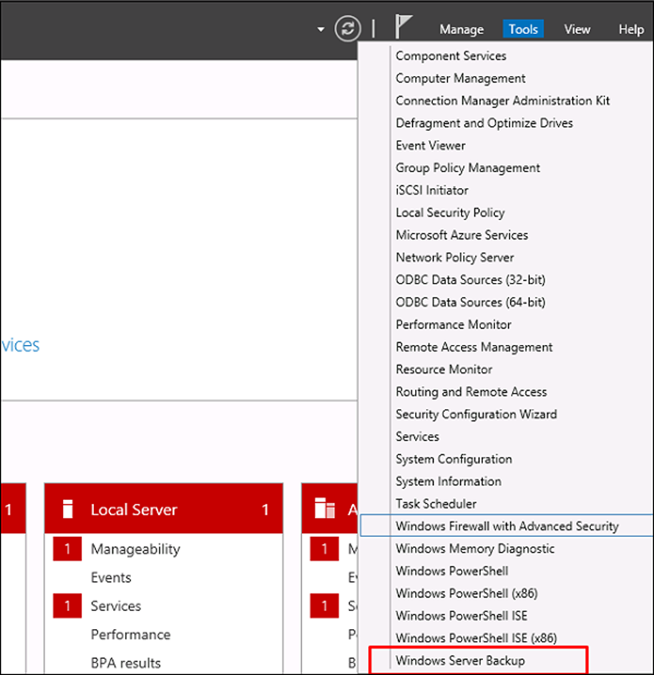 Windows Server 2012 - Quản lý sao lưu 