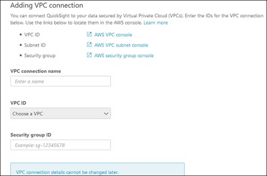 AWS Quicksight - Quản lý