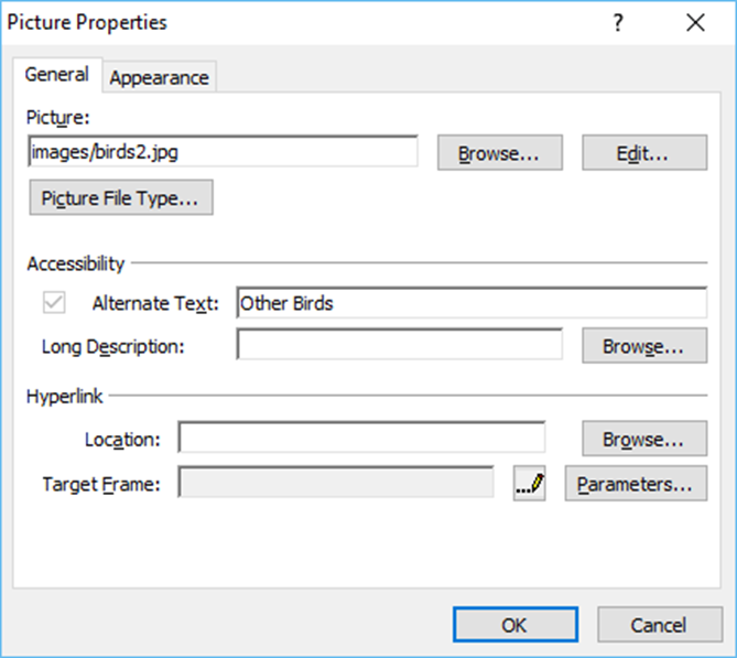 Microsoft Expression Web - Hình ảnh