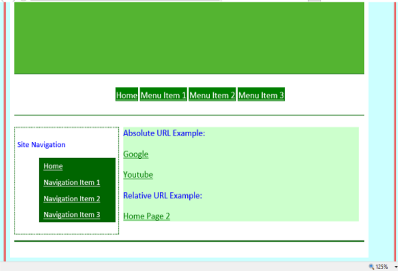 Microsoft Expression Web - Siêu liên kết 