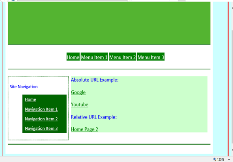 Microsoft Expression Web - Siêu liên kết 