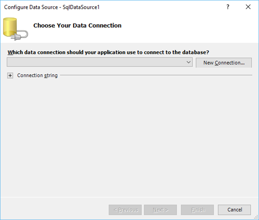 Microsoft Expression Web - Nguồn dữ liệu SQL