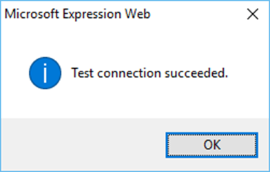 Microsoft Expression Web - Nguồn dữ liệu SQL