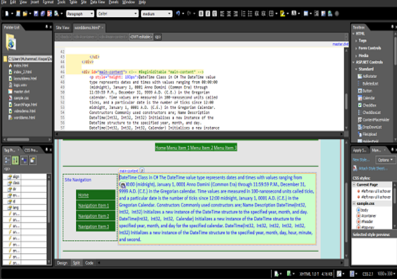 Microsoft Expression Web - Word 